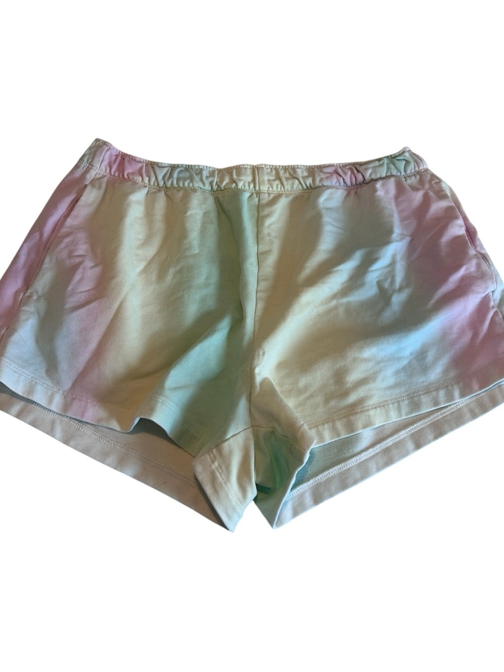 Athleta Pastel Tie-Dye Girls' Lounge Shorts Size 16/XXL